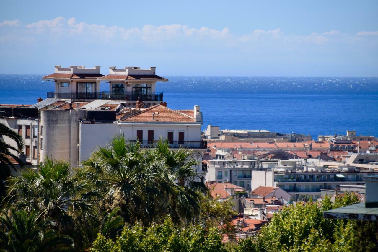 Appartement terrasse vue mer / nice Buitenkant foto